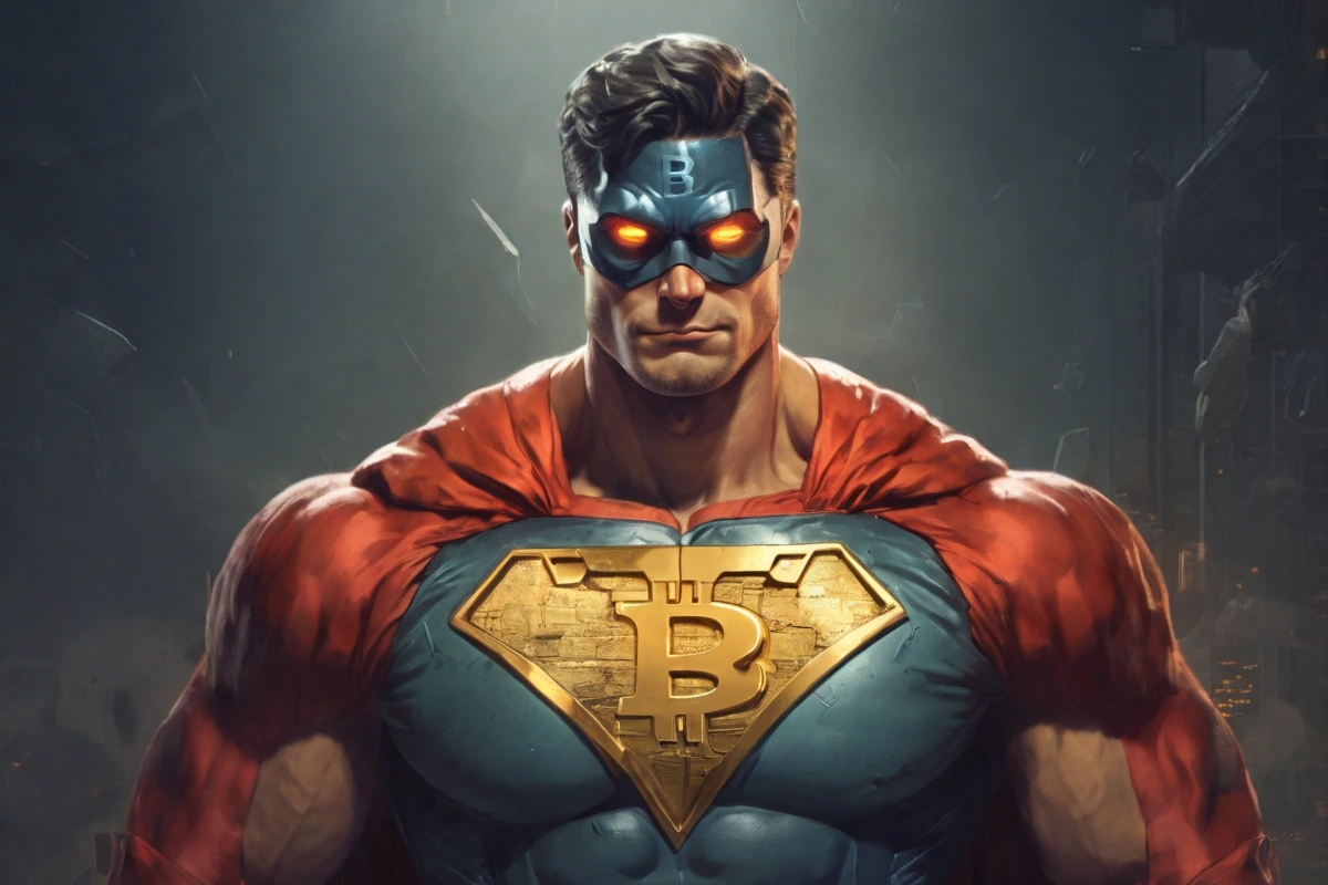 bitcoin y la fed superhéroe