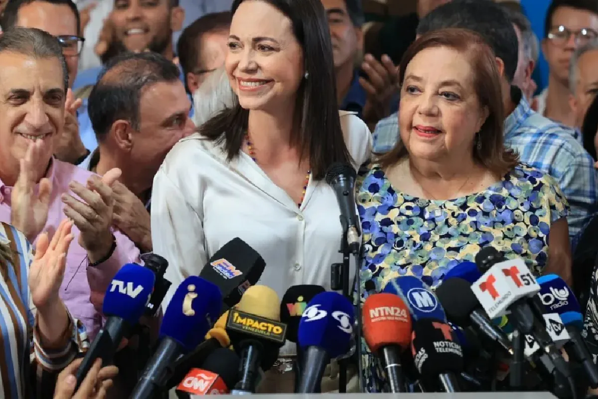 Oposición de venezuela designa a Corina Yoris