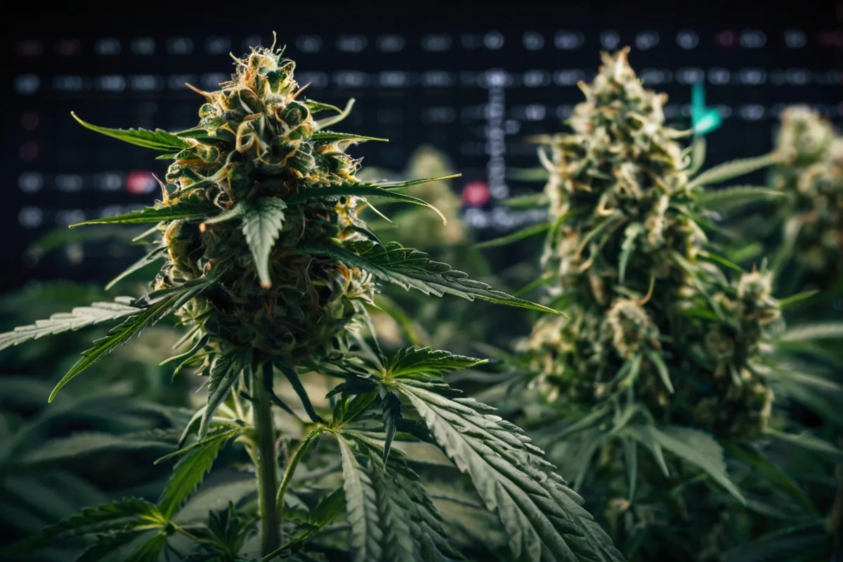 Acciones de marihuana suben por lo alto
