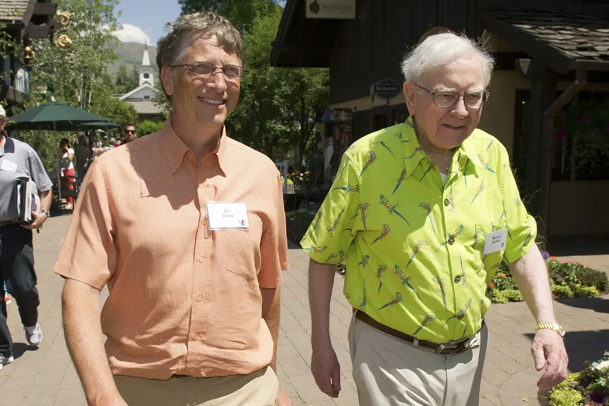 Billl Gates y Warren Buffett