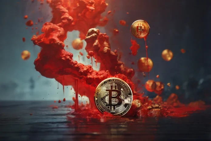 Bitcoin cae a 61000