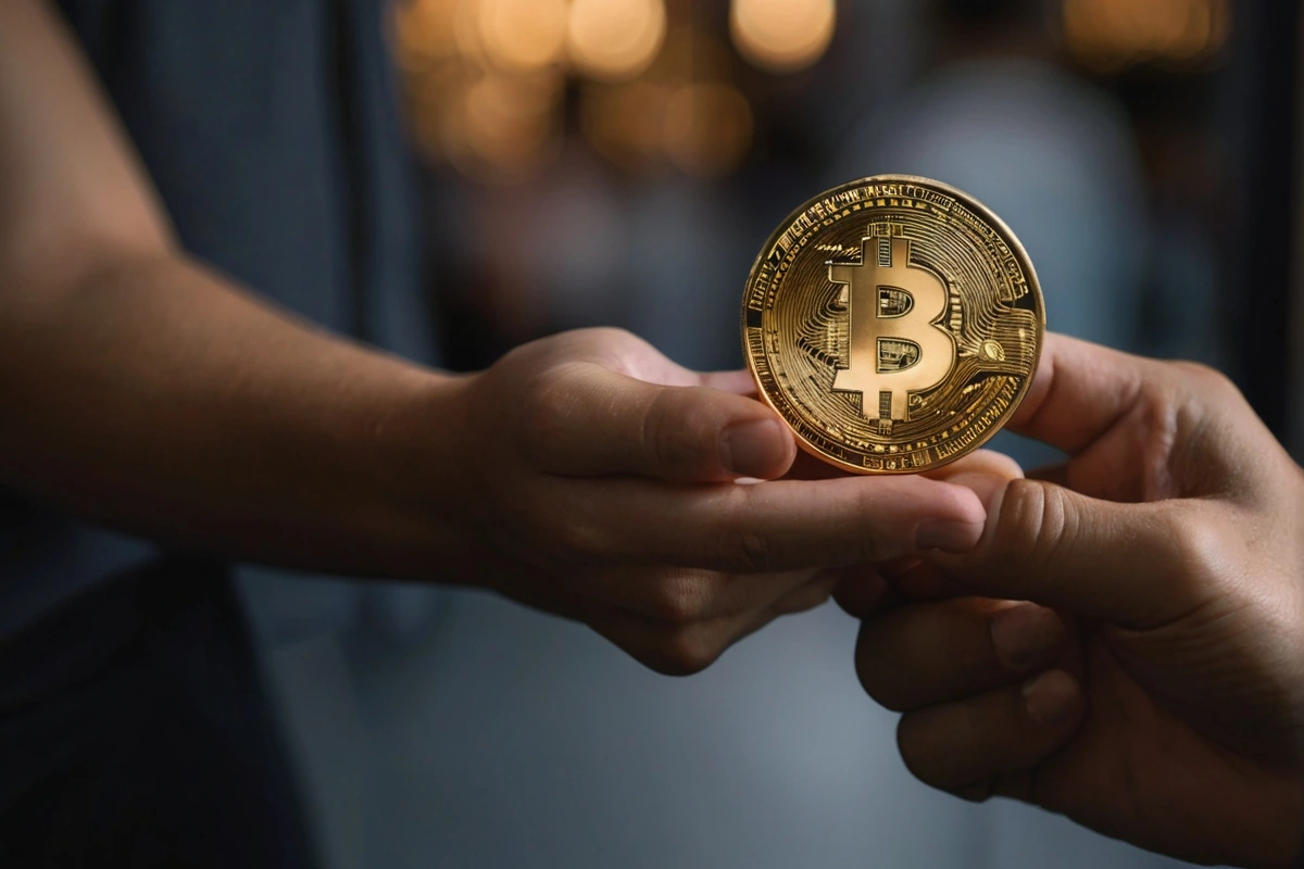 intercambiando bitcoin