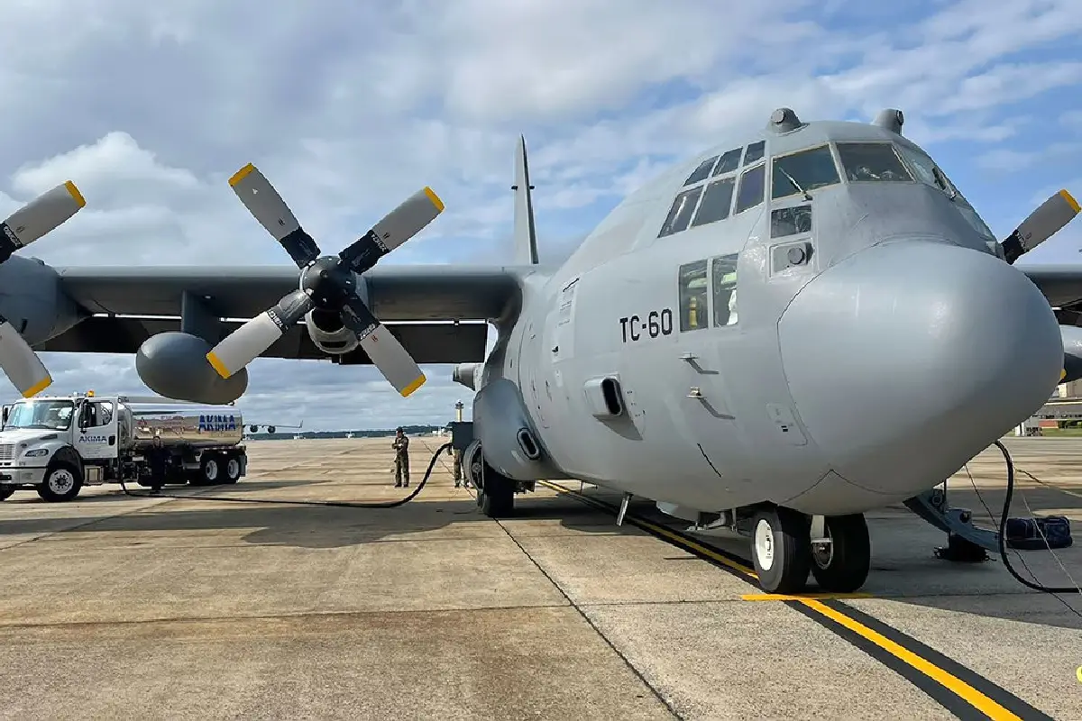 Milei avión Hércules c-130