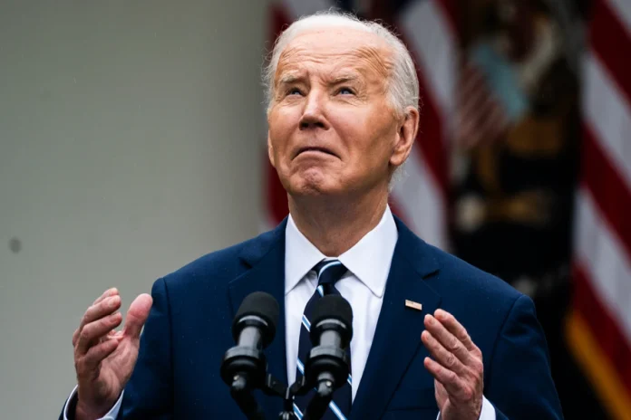 Joe Biden en lamento y preocupación