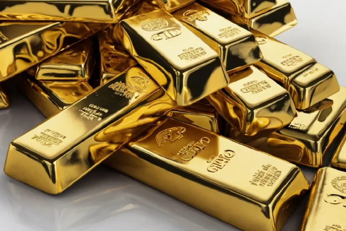 lingotes de oro