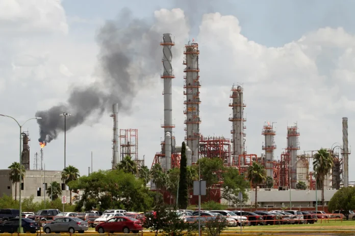Producción de petróleo en México