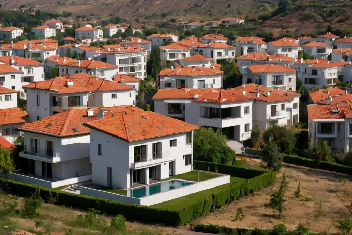 Urbanización de viviendas privadas
