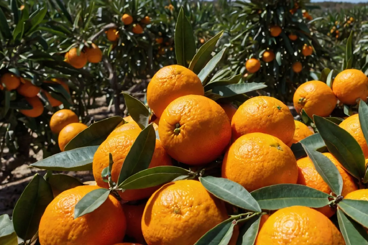 naranjas en cultivo