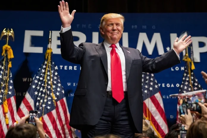 Candidato a la presidenci Donald Trump.