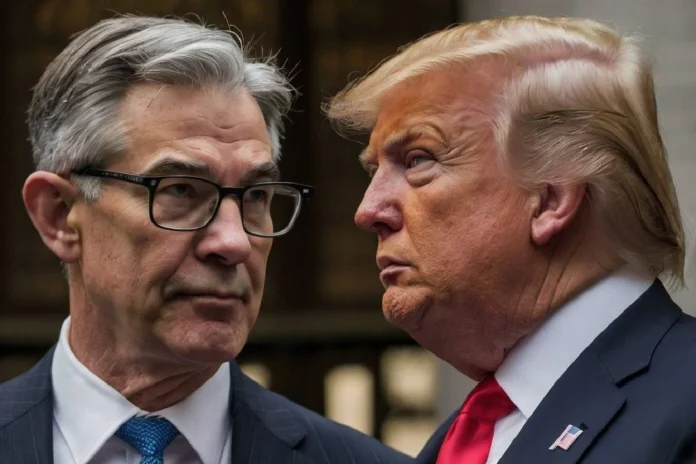 Jerome Powell vs Donald Trump